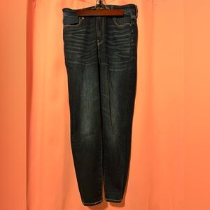 American Eagle Outfitters Dark Blue Skinny Jeans